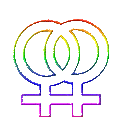 rainbow lesbian symbol